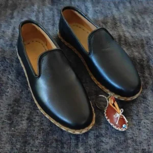 Earthing Leather Slippers